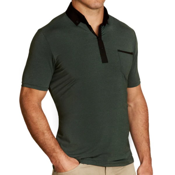 Green Pershing Polo from State and Liberty