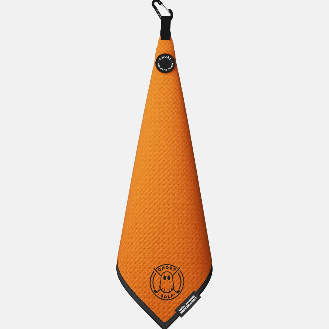 Orange Ghost Golf Greenside Towel