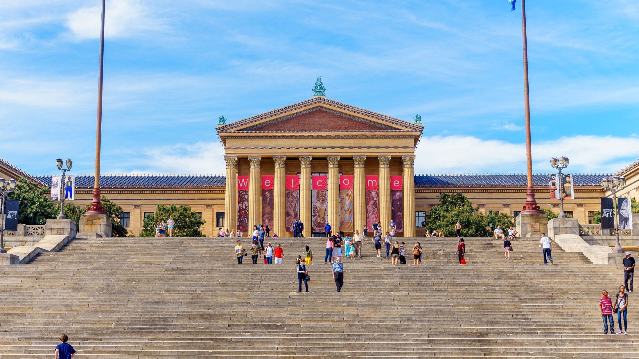 Philadelphia Museum of Art, one of Philly's best date locations