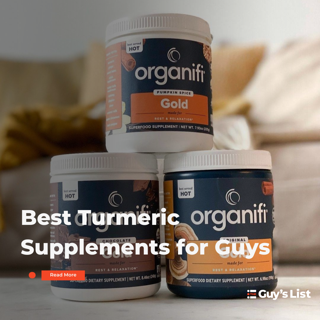 The Best Turmeric Supplements for Guys featured image
