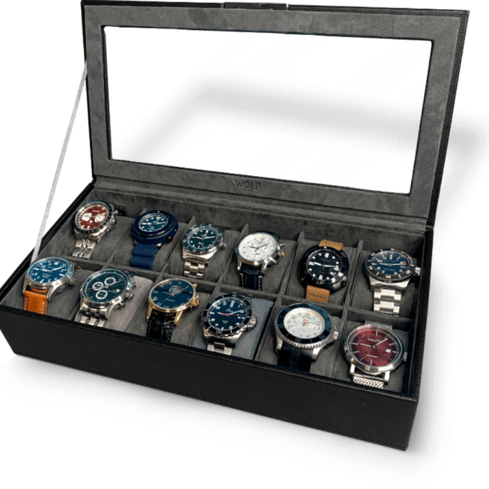 Watches in a watch box