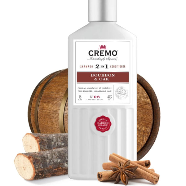 Cremo Shampoo and Conditioner Bottle