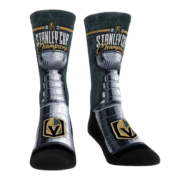 Vegas Knights Champions Rock Em’ Socks