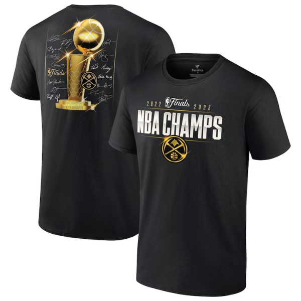 Denver Nuggets Champions Signature T-Shirt