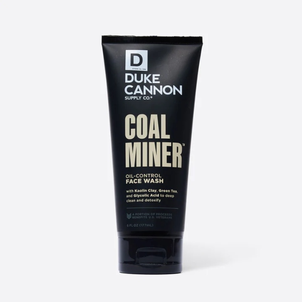 Duke Cannon Coal Miner Face Wash