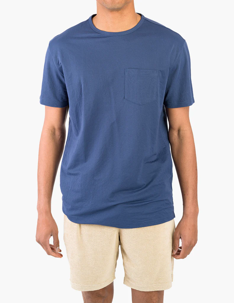 Mugsy washed knit athletic fitting canvas tee