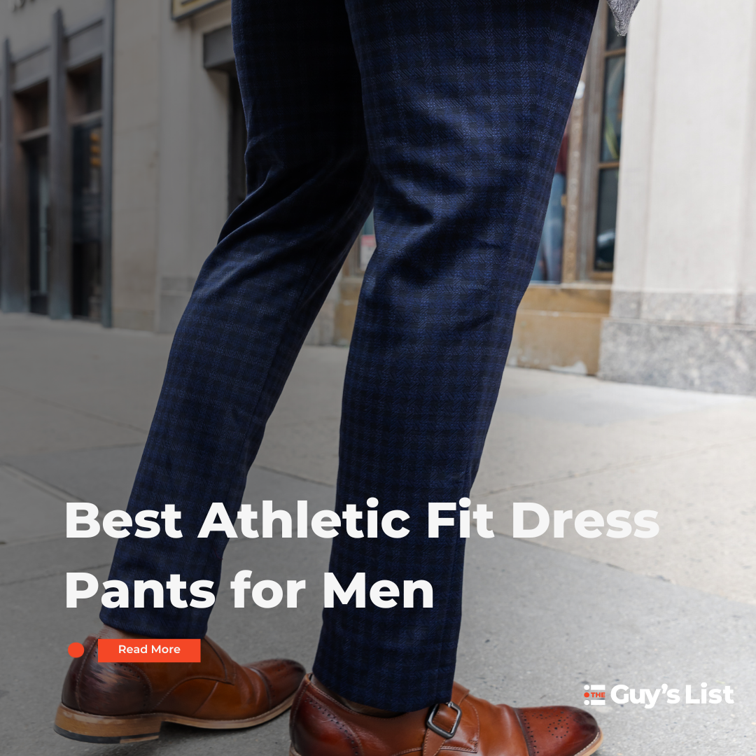 Best Athletic Fit Dress Pants for Men Featured Image