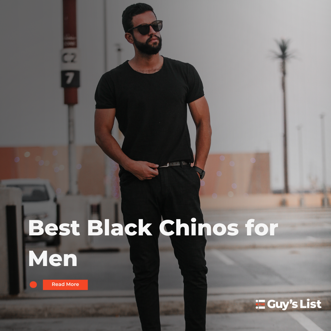 Best Black Chinos for Men Featured Image