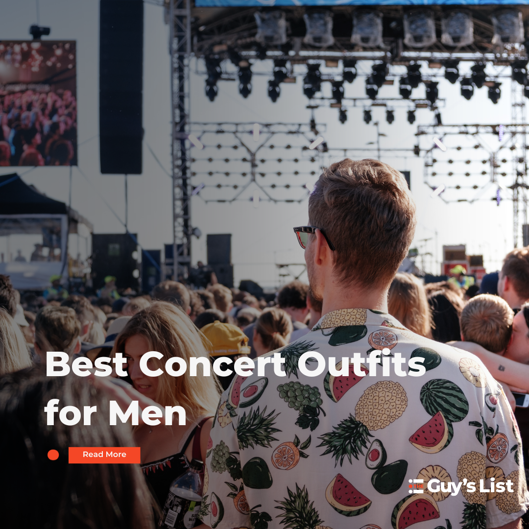 Best Mens Concert Outfits Featured Image