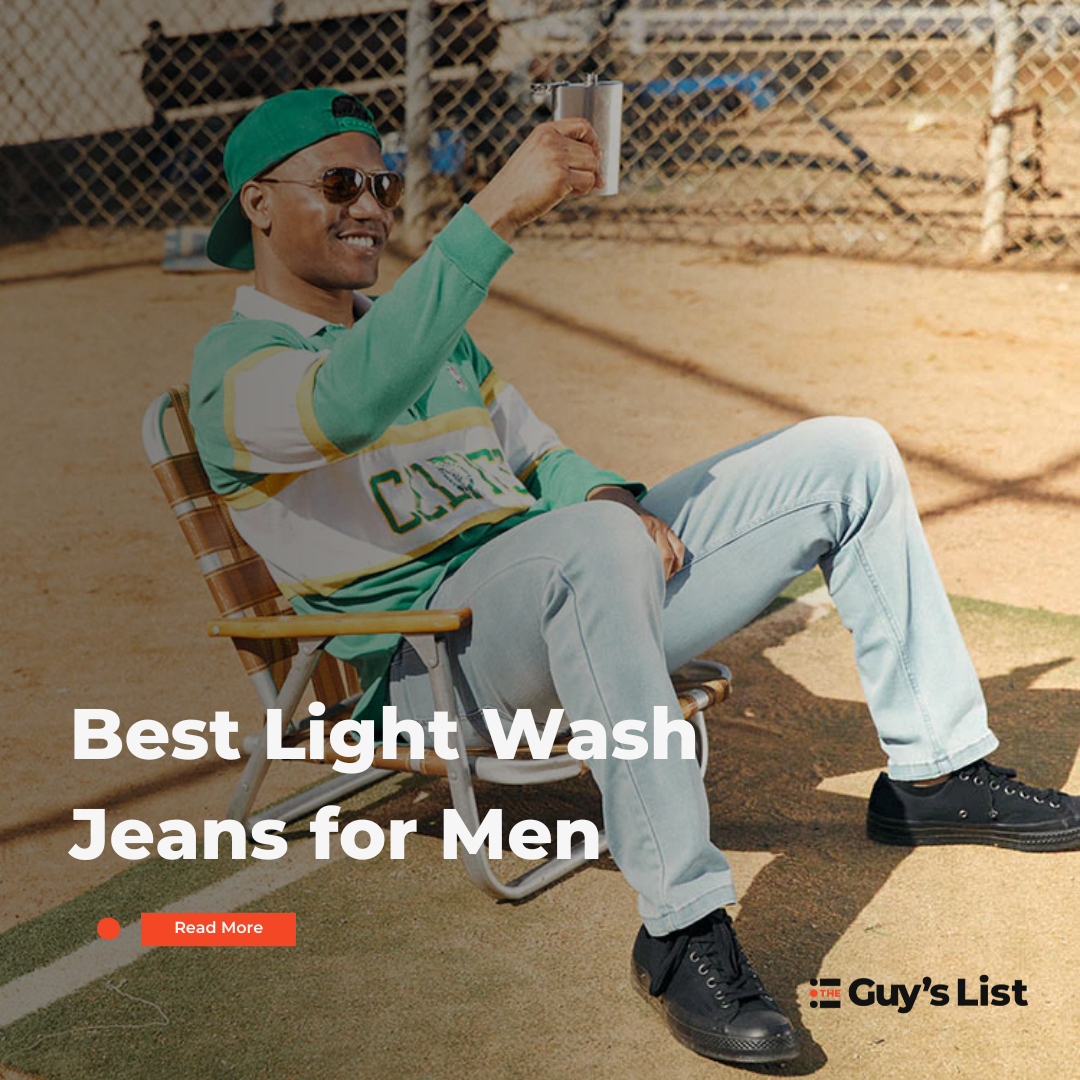 Best Light Wash Jeans for Men Featured Image