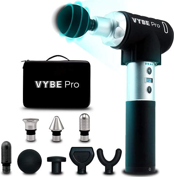 vybe massage gun with carrying case