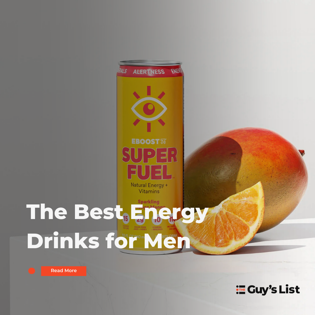 The Best Energy Drinks for Men Featured Image