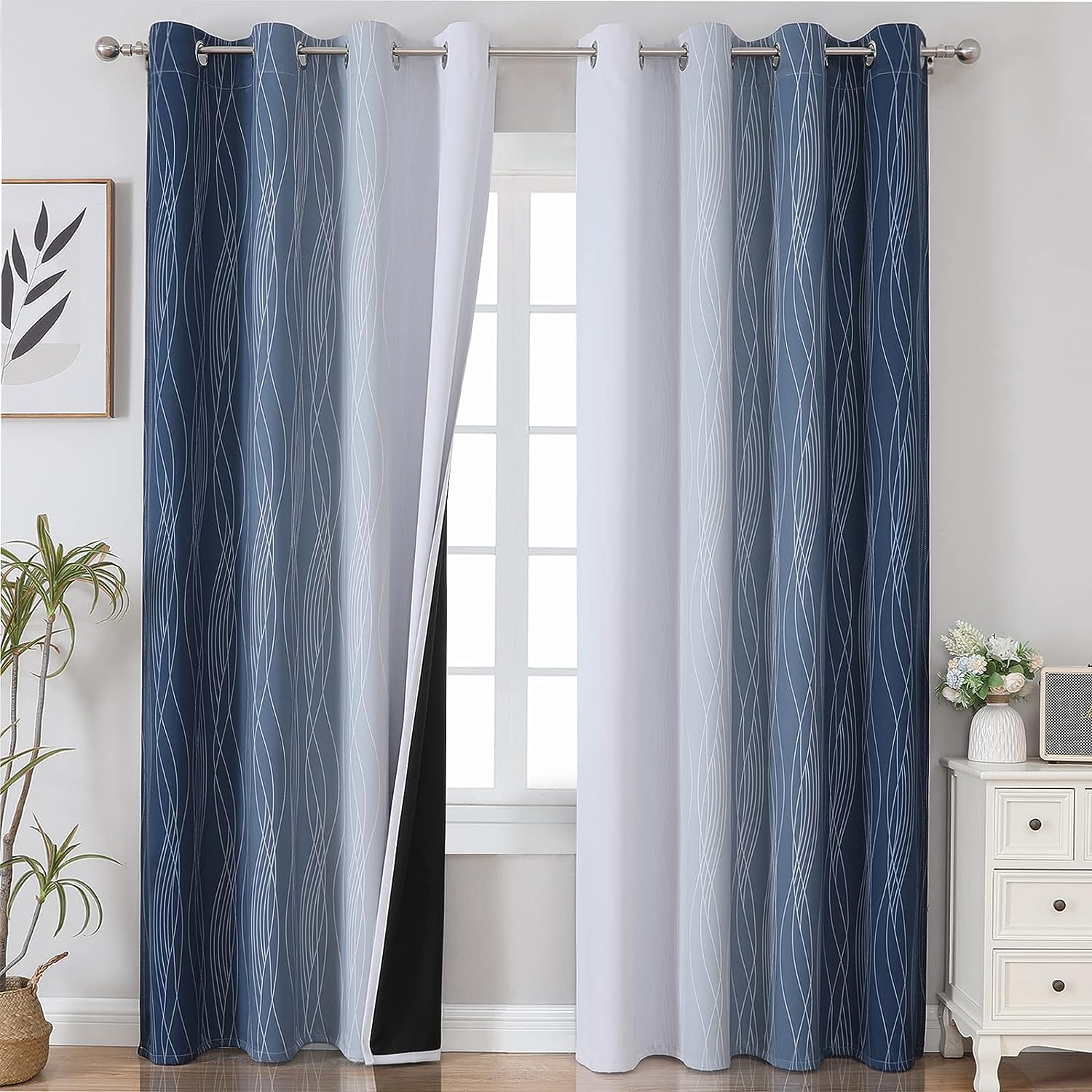 best patterned curtains on amazon