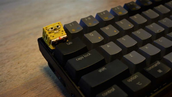 Spongebob Artisan Custome Keycap