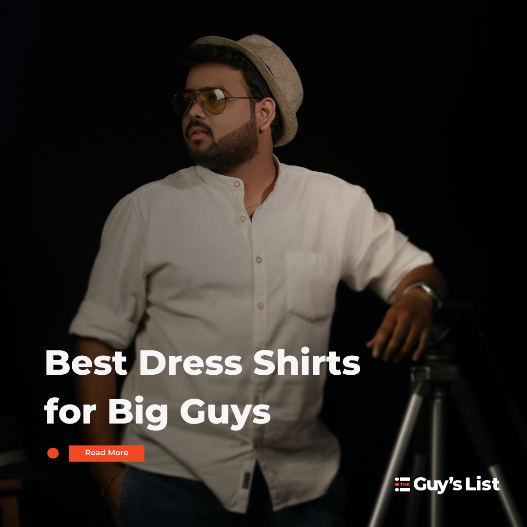 Best Dress Shirts for Big Guys Featured Image