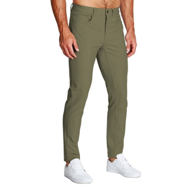 Best Green Pants for Men - State & Liberty Athletic Fit Stretch Tech Chinos