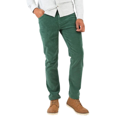 Best Green Pants for Men- Forest Corduroy Pants by Mugsy