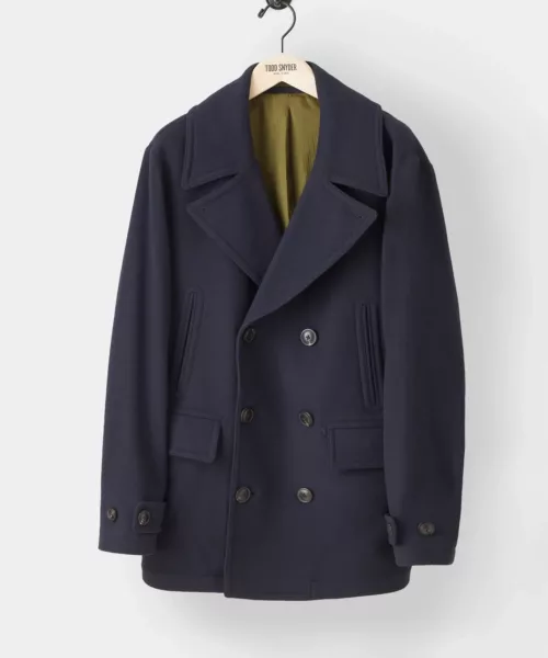Todd Snyder Wool Peacoat