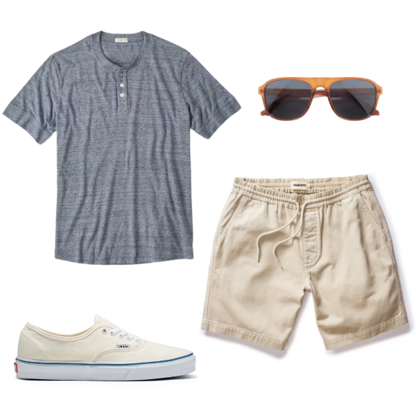 Casual Summer Outfit Collage - The Guy's List